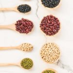 Mixed beans with kidney mung black and Soy Bean - Healthy and Nutrition food concept style